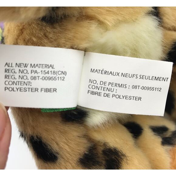 Wild Republic Wild Watchers Cheetah Plush 7" Cat Stuffed Animal 2015 K&M Tags - Picture 13 of 14